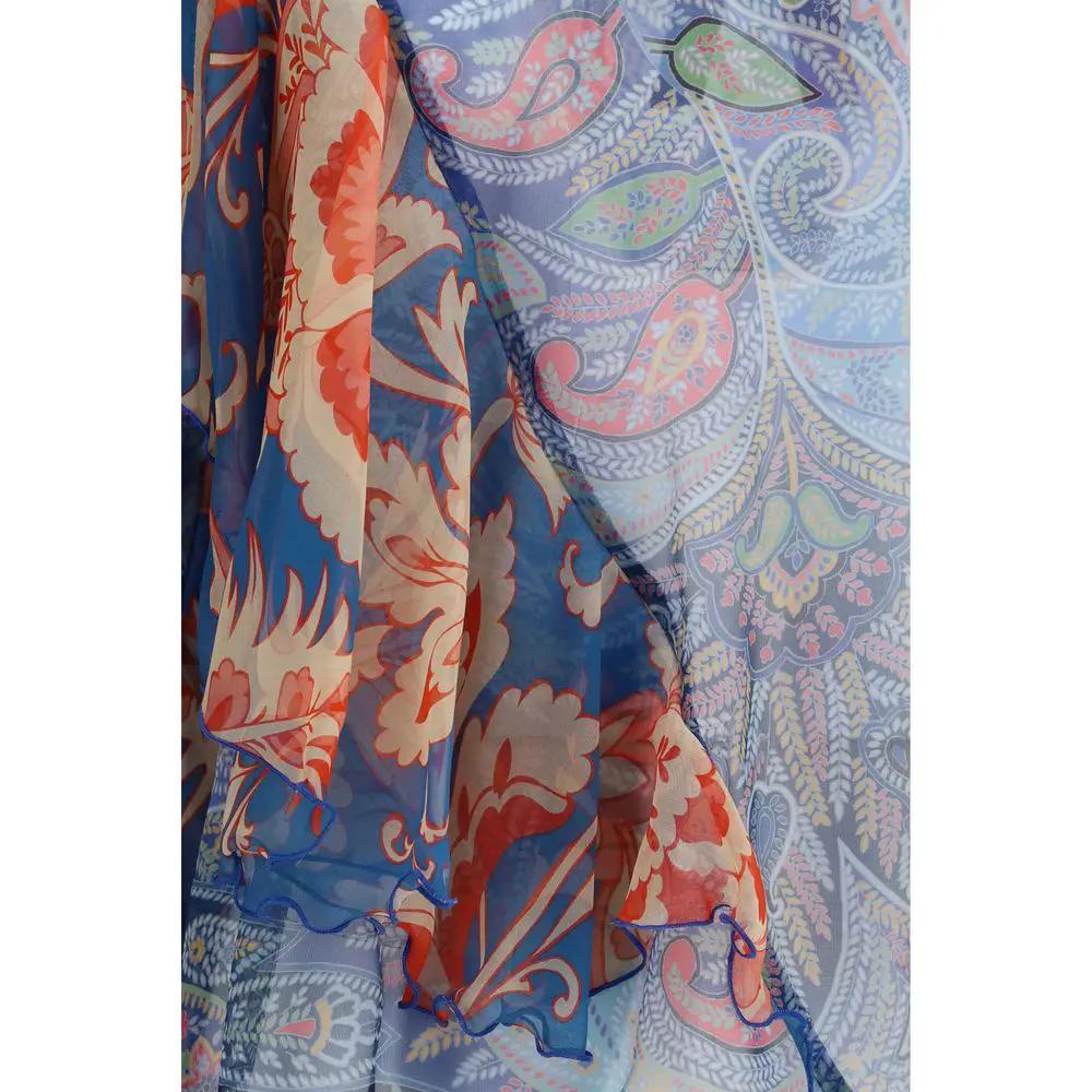Chemise Etro à motif en soie multicolore