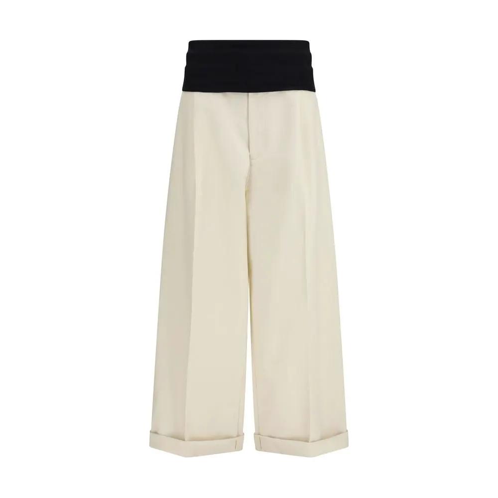 Pantalon décontracté en coton beige Darkpark