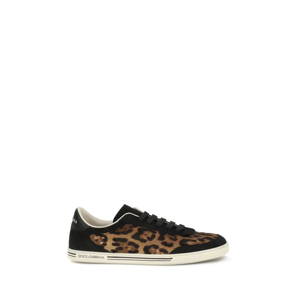 Baskets basses Dolce &amp; Gabbana Aries en agneau multicolore Ovis Aris.