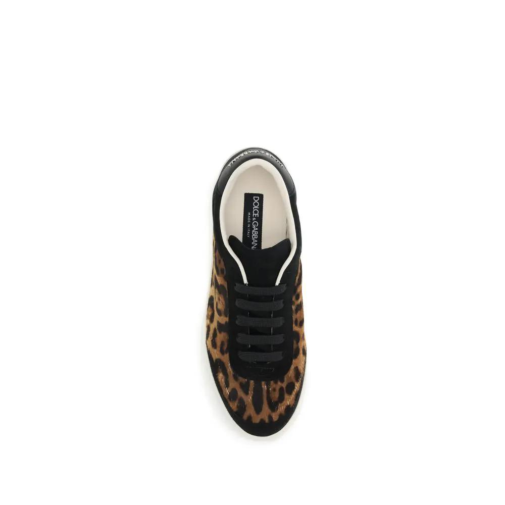 Baskets basses Dolce &amp; Gabbana Aries en agneau multicolore Ovis Aris.