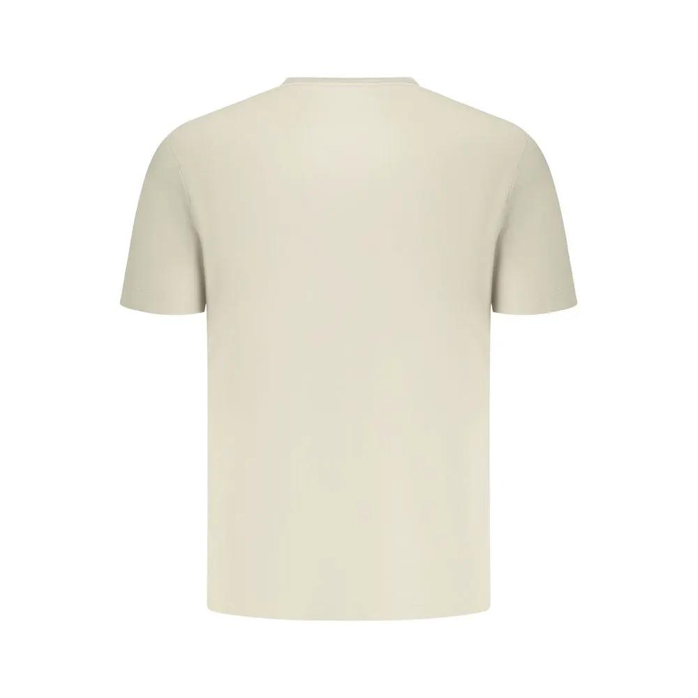 Hugo Boss Beige Cotton Men T-Shirt