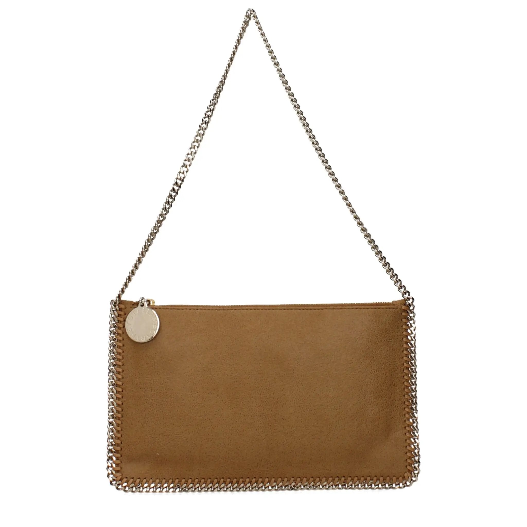 Stella McCartney Brown Leather Shoulder Bag