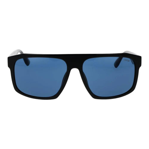 Lunettes de soleil en plastique noir BMW