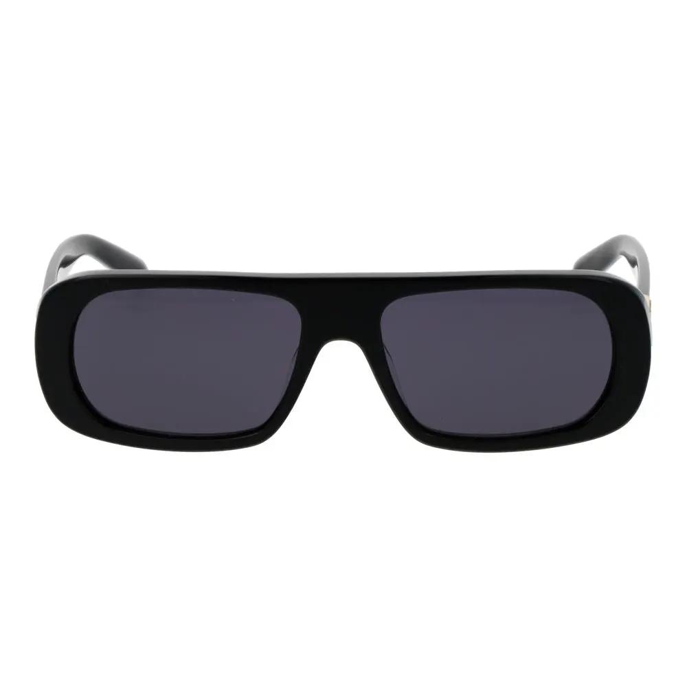 GCDS Black Plastic Sunglasses