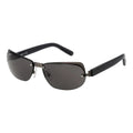Lunettes de soleil en plastique grises GCDS