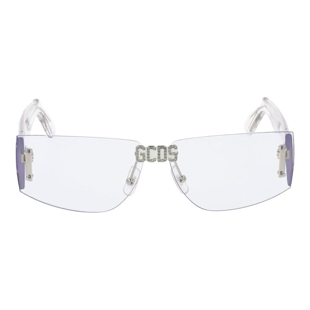 Lunettes de soleil GCDS en plastique transparent