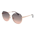 Lunettes de soleil Max & Co en métal or rose et plastique