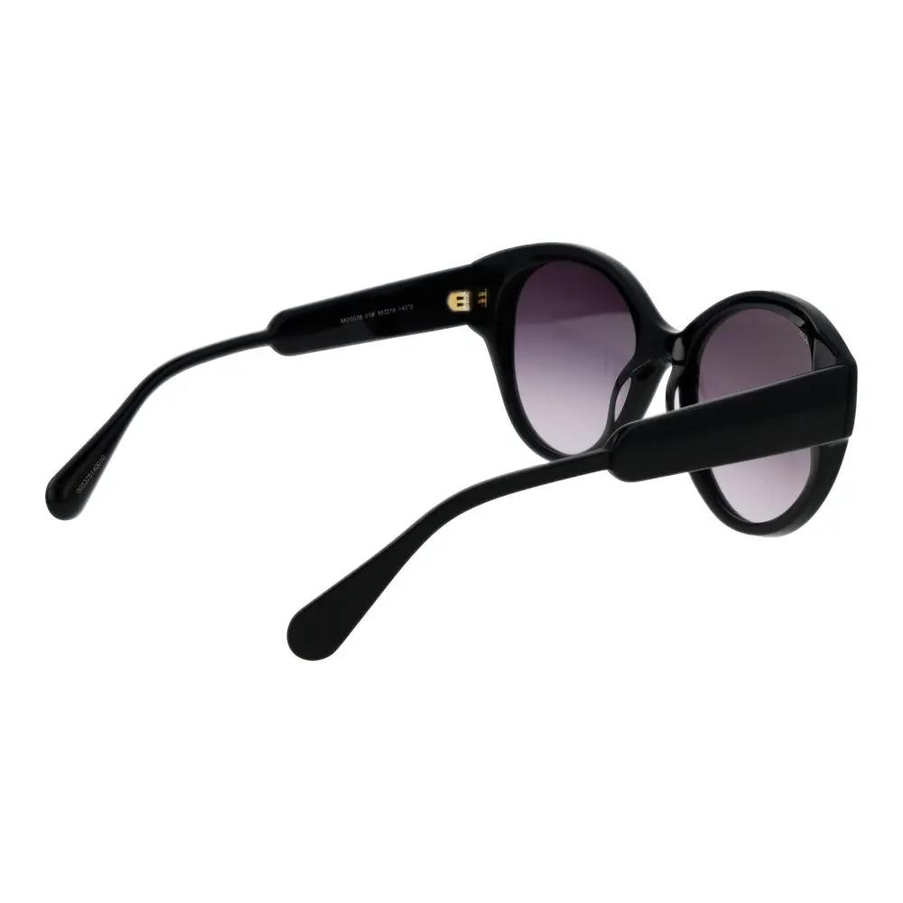 Lunettes de soleil en plastique noir Max & Co