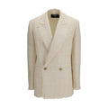 Balmain Beige Polyester Jackets And Coat