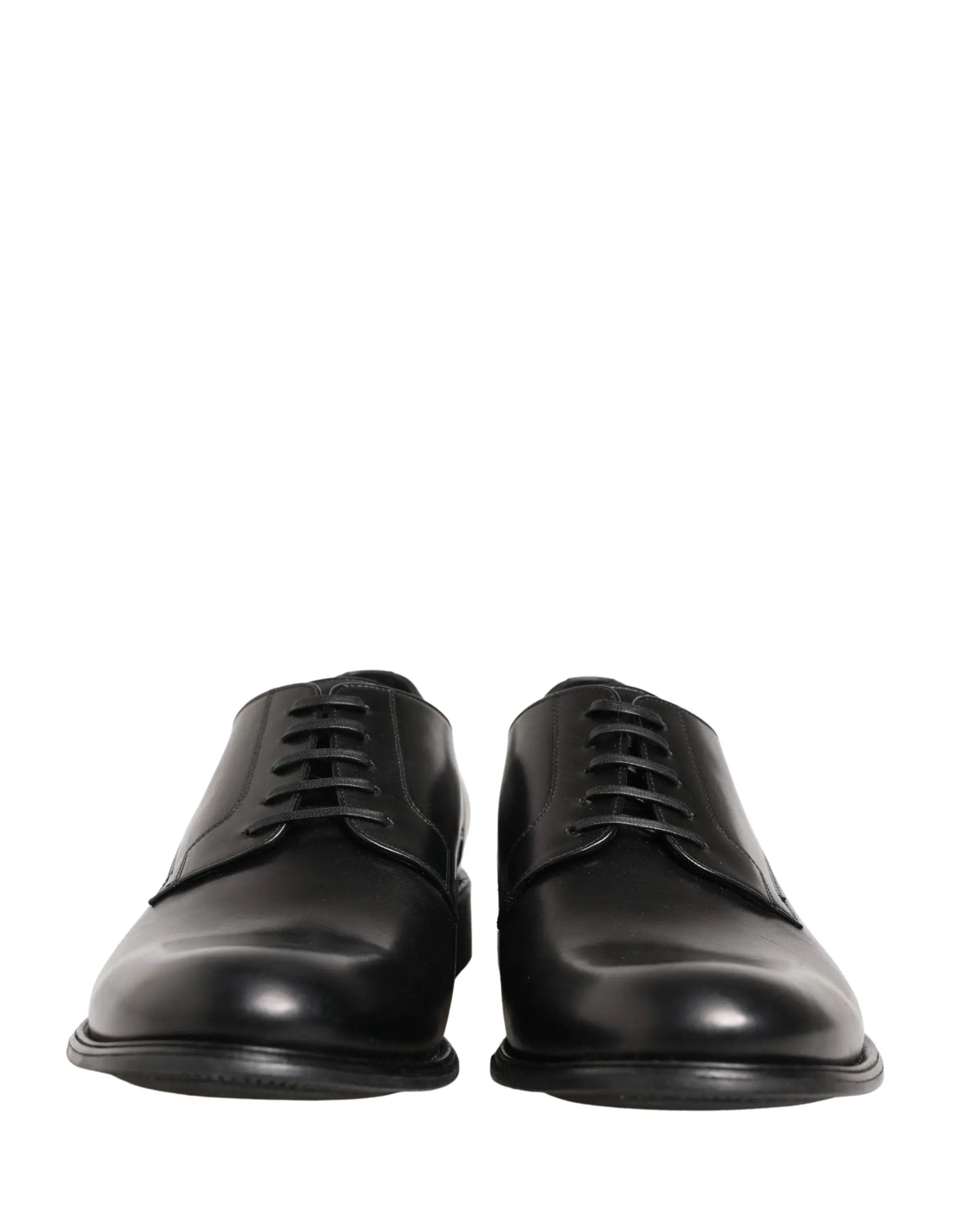 Chaussures habillées Derby pour homme Dolce &amp; Gabbana en cuir de veau noir