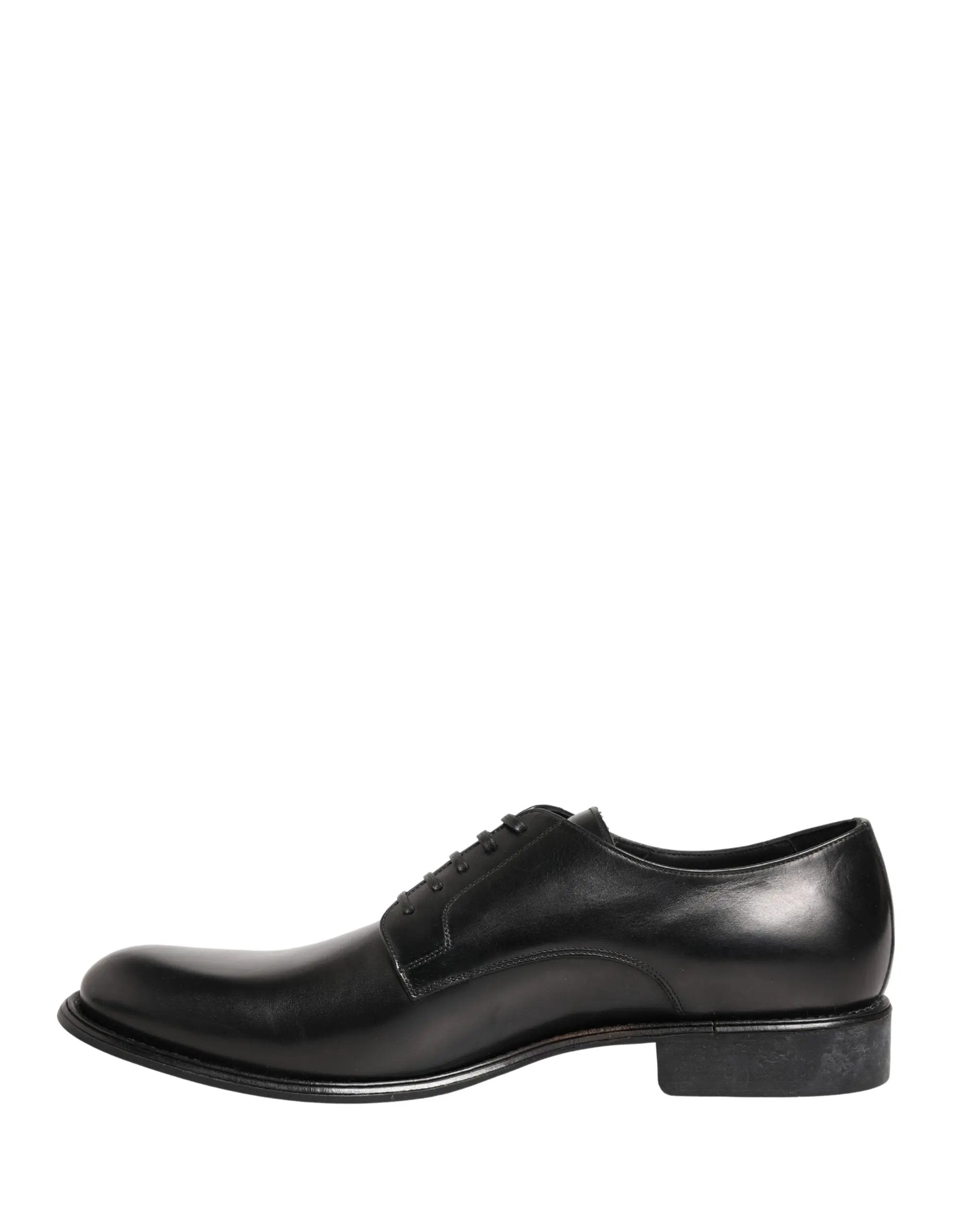 Chaussures habillées Derby pour homme Dolce &amp; Gabbana en cuir de veau noir