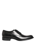 Chaussures habillées Derby pour homme Dolce &amp; Gabbana en cuir de veau noir