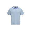 Palm Angels Blue Cotton T-Shirt