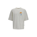 T-shirt en coton blanc Palm Angels