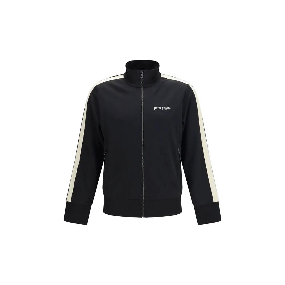 Palm Angels Black Polyester Sweatshirt