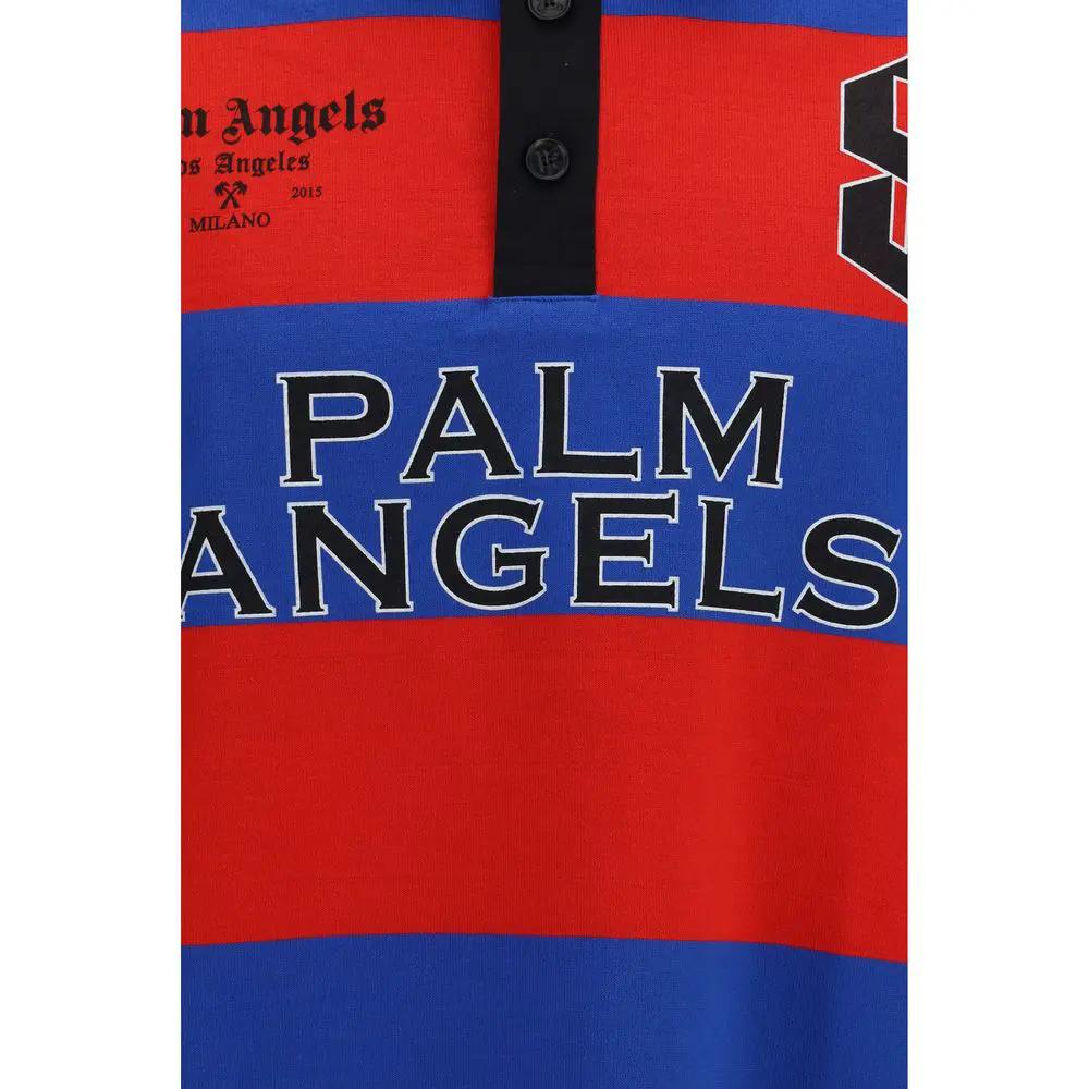 Palm Angels Multicolor Cotton Polo Shirt