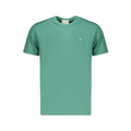 T-shirt Calvin Klein vert en coton pour homme