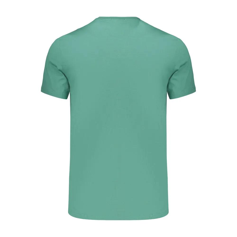T-shirt Calvin Klein vert en coton pour homme