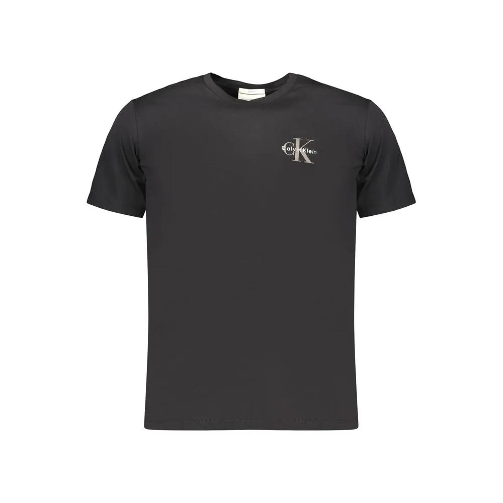Calvin Klein Black Cotton Men's T-Shirt