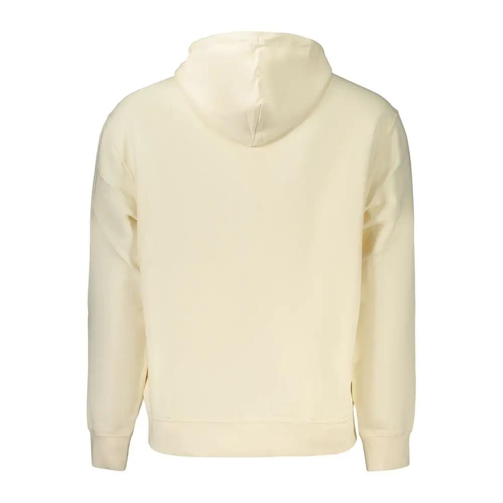 Calvin Klein Beige Cotton Men Sweatshirt