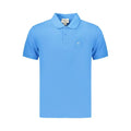 Polo en coton Calvin Klein Azure pour homme