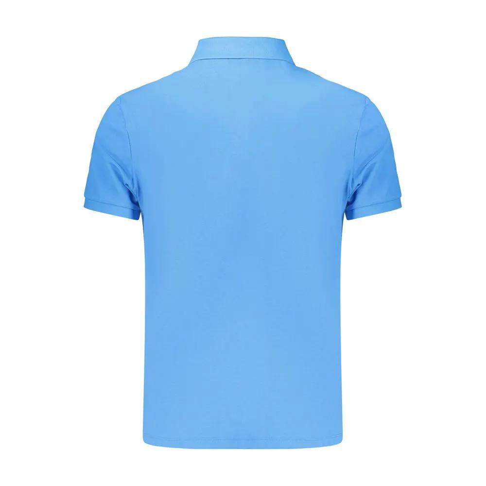 Polo en coton Calvin Klein Azure pour homme