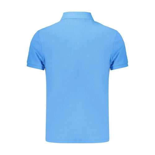 Calvin Klein Azure Cotton Men's Polo Shirt