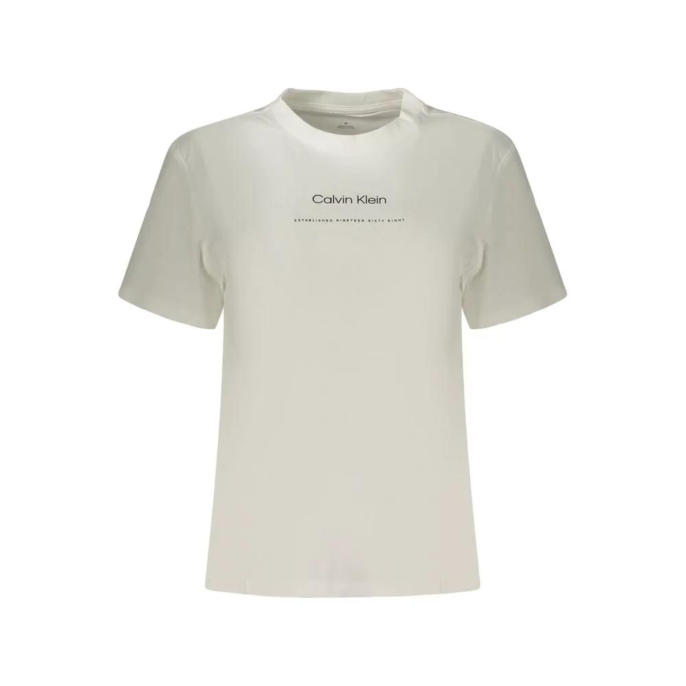 Calvin Klein Bianco Cotton Women's T-Shirt