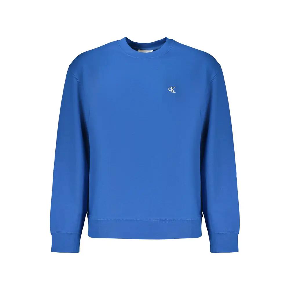 Sweat-shirt Calvin Klein en coton bleu pour homme