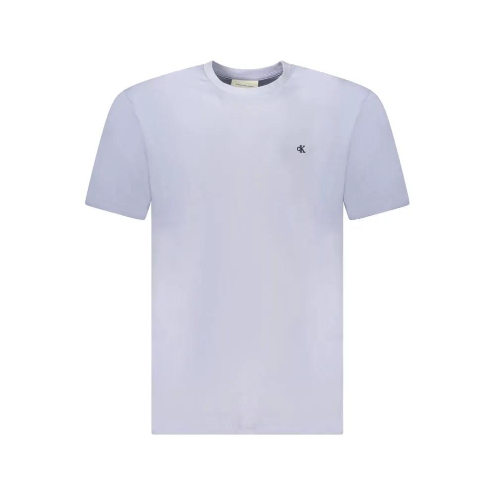 Calvin Klein Azzurro Cotton Men's T-Shirt