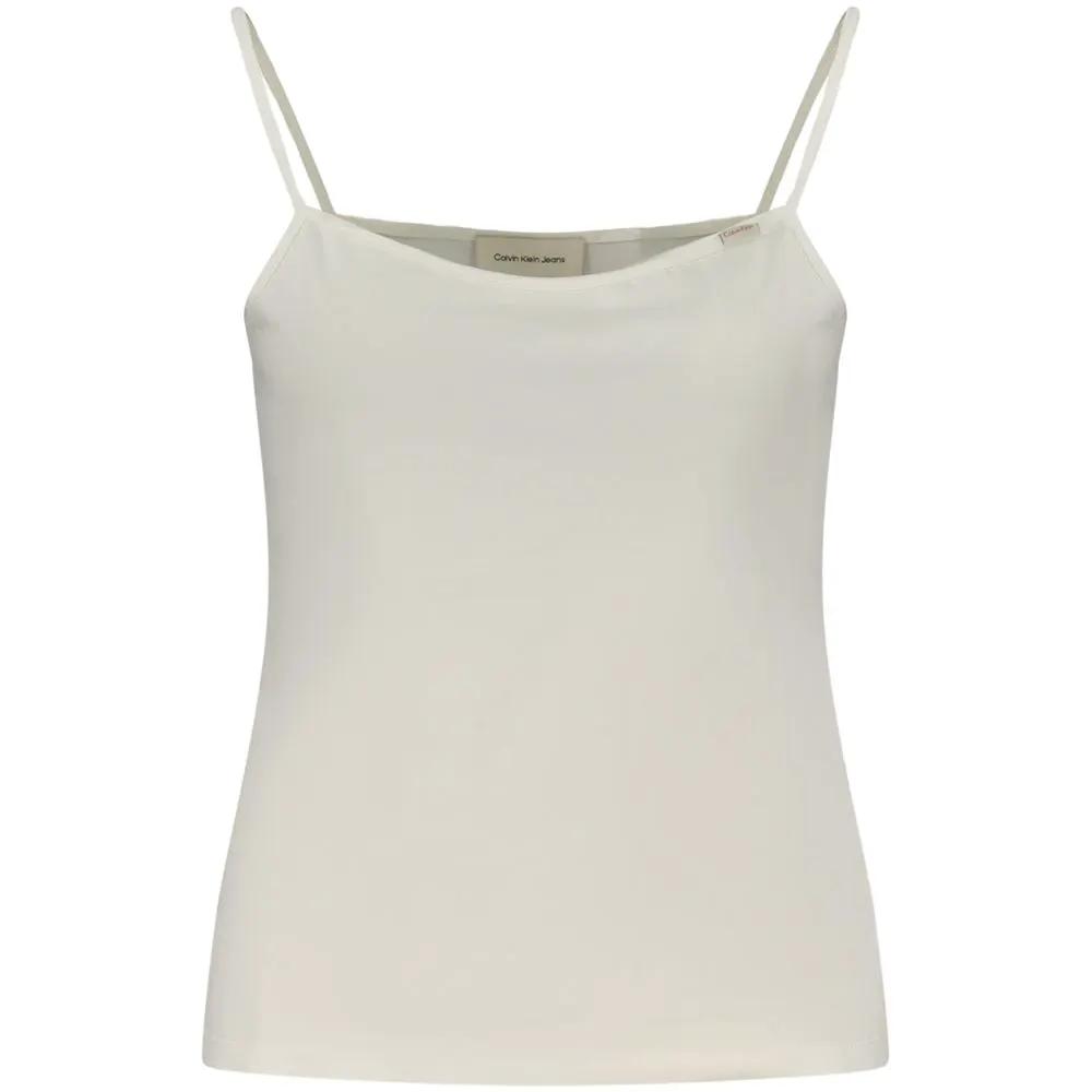 Calvin Klein White Cotton Women's Top