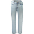 Jeans en coton Azzurro Calvin Klein pour femme