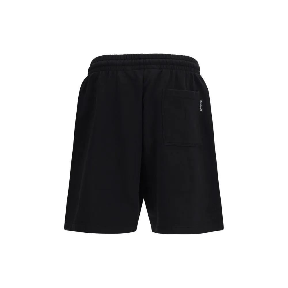 Shorts Bermuda Palm Angels en Coton Noir