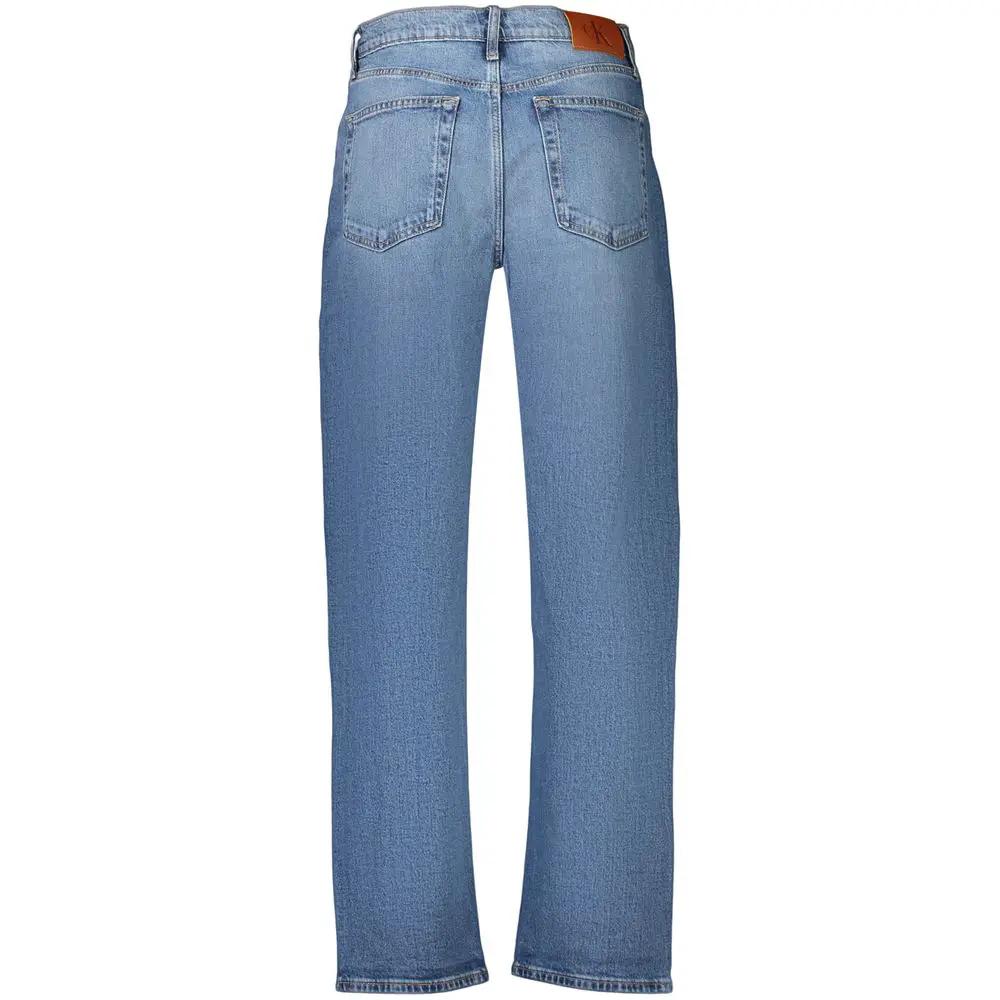 Jean pour femme en coton bleu Calvin Klein