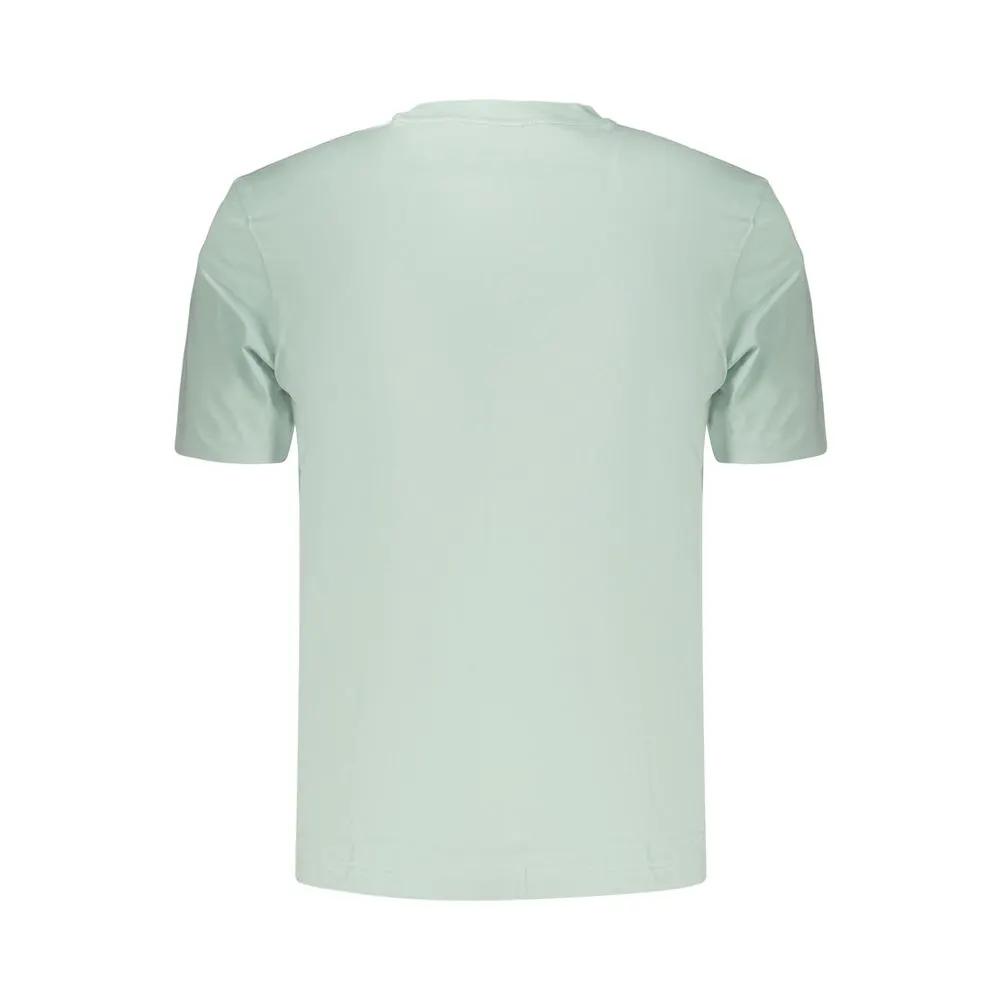 T-shirt en coton vert Hugo Boss