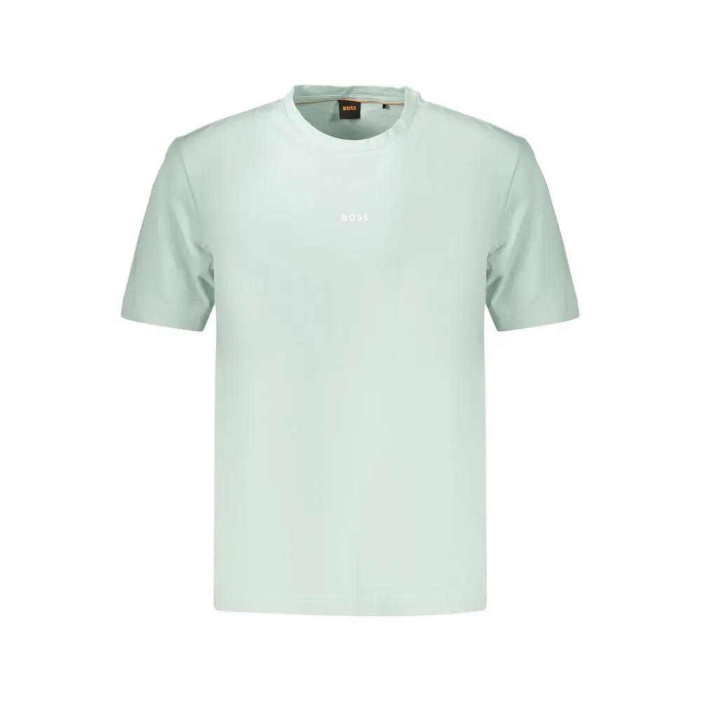 Hugo Boss Blue Cotton T-Shirt