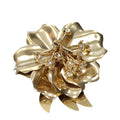 Broche Miu Miu en métal doré