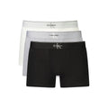 Caleçon boxeur Calvin Klein en coton gris pour homme