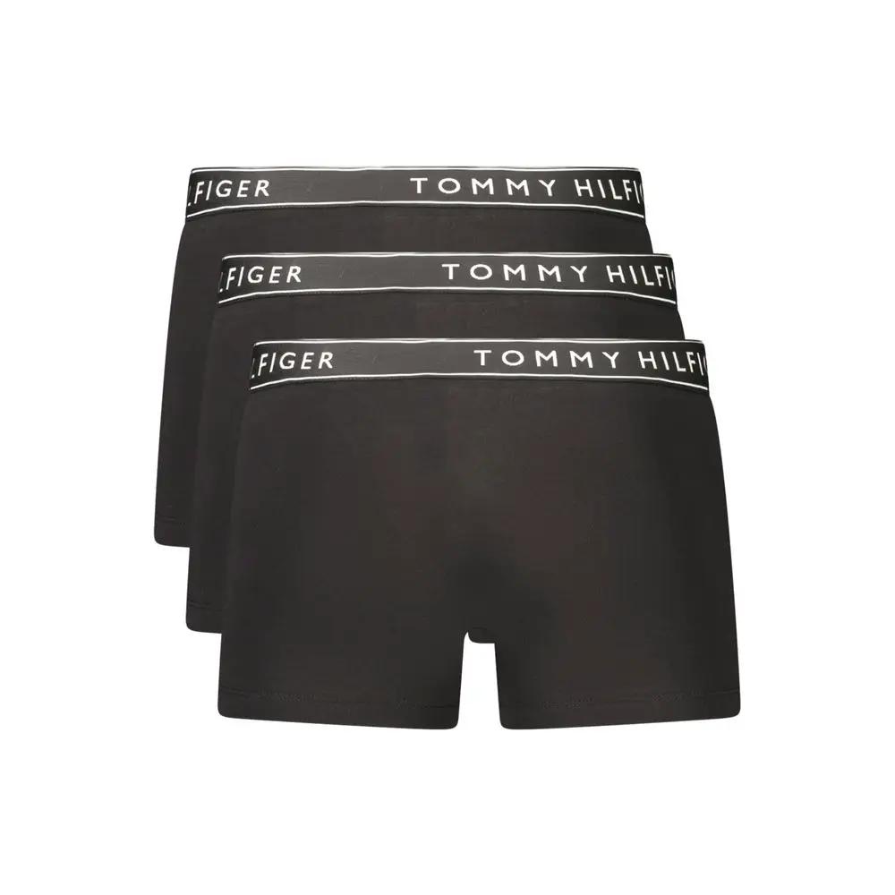 Caleçon boxer Tommy Hilfiger noir en coton pour homme