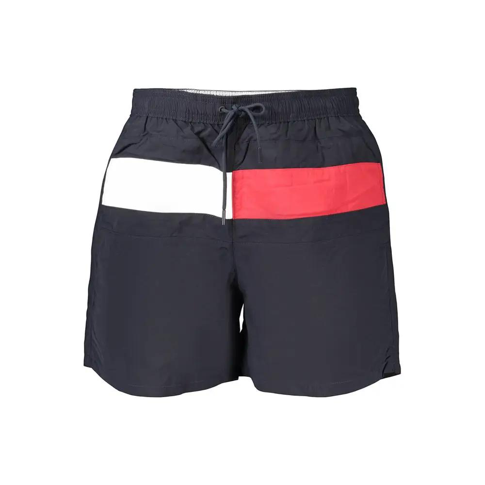 Tommy Hilfiger Blue Polyester Men's Swimwear