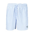 Maillot de bain en polyester bleu Calvin Klein pour homme