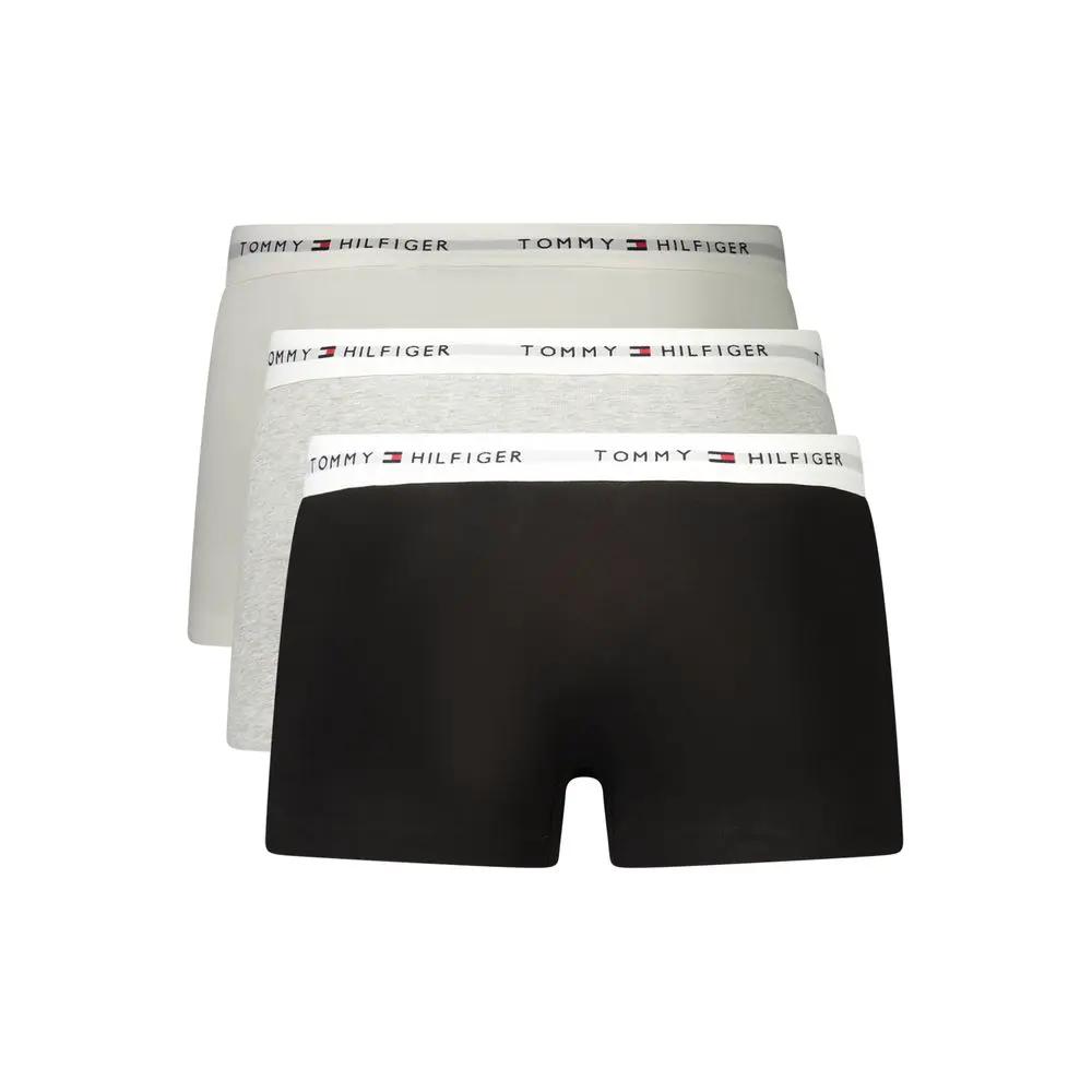 Caleçon Tommy Hilfiger en coton gris pour homme