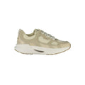 Women’s Beige Athletic Sneakers – Twinset Lace-Up Logo Trainers