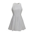 Robe décontractée en coton blanc Max Mara