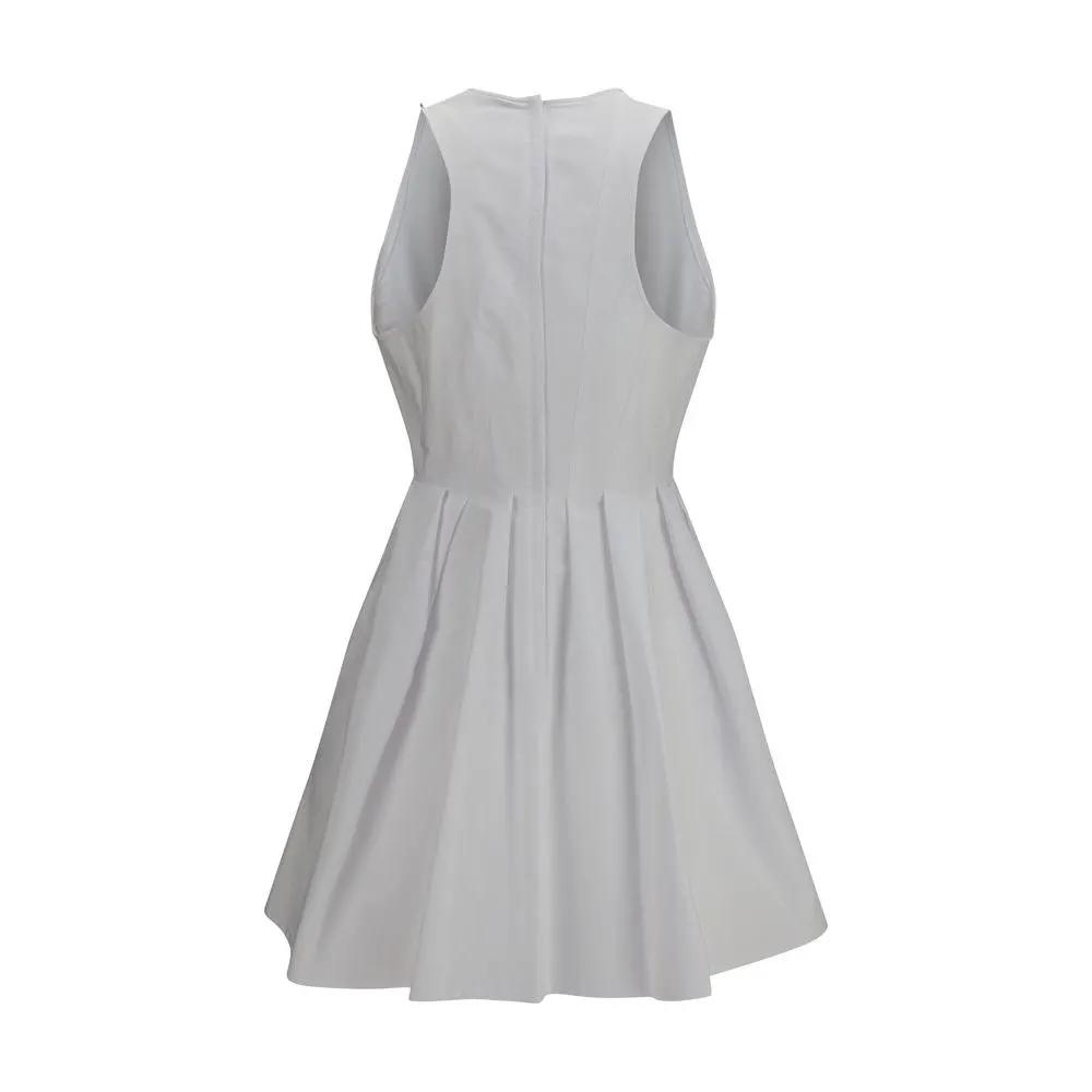 Robe décontractée en coton blanc Max Mara
