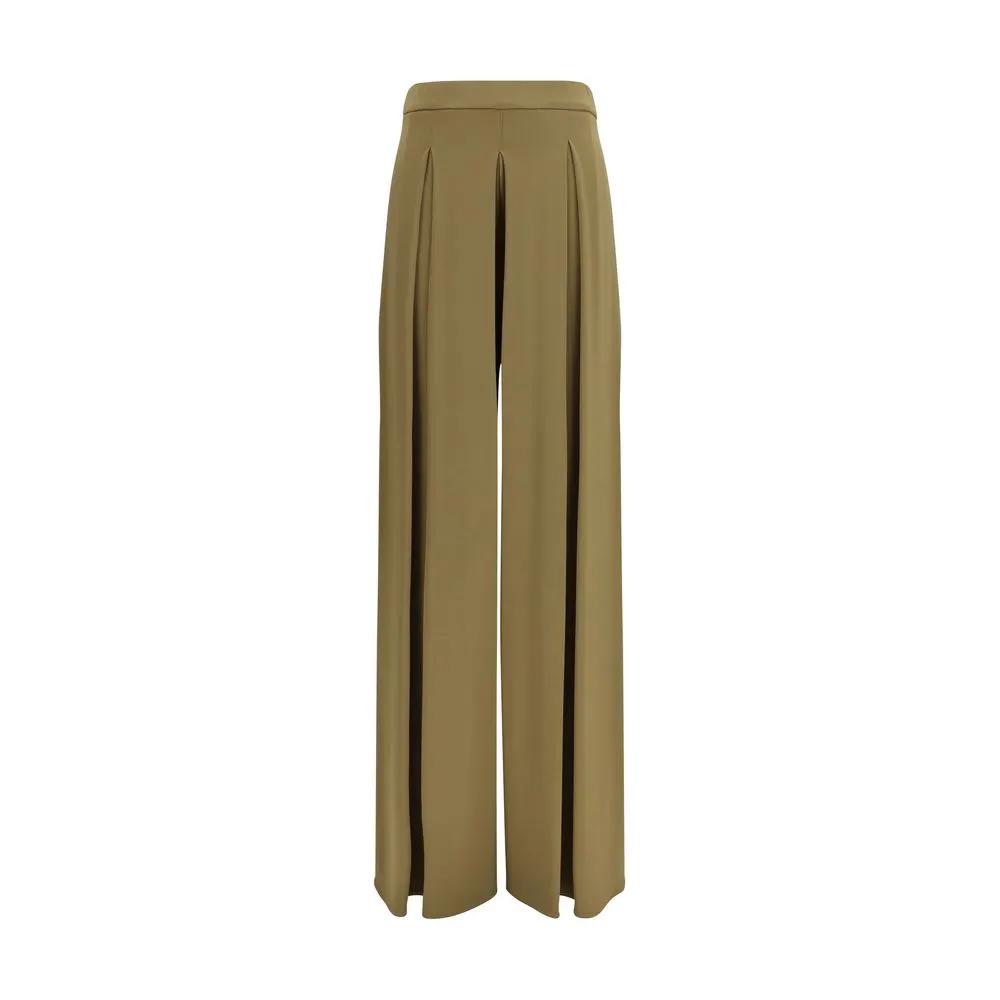 Pantalon décontracté en viscose bicolore Pure Max Mara