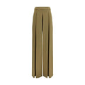 Pantalon décontracté en viscose bicolore Pure Max Mara