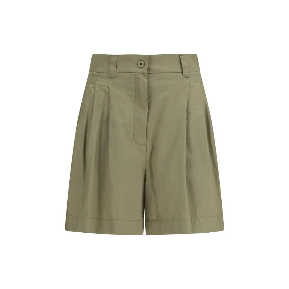 Shorts Bermuda Bicolores en Coton Max Mara