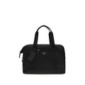 Sac de voyage noir cuir Prada – Prada bagage luxe
