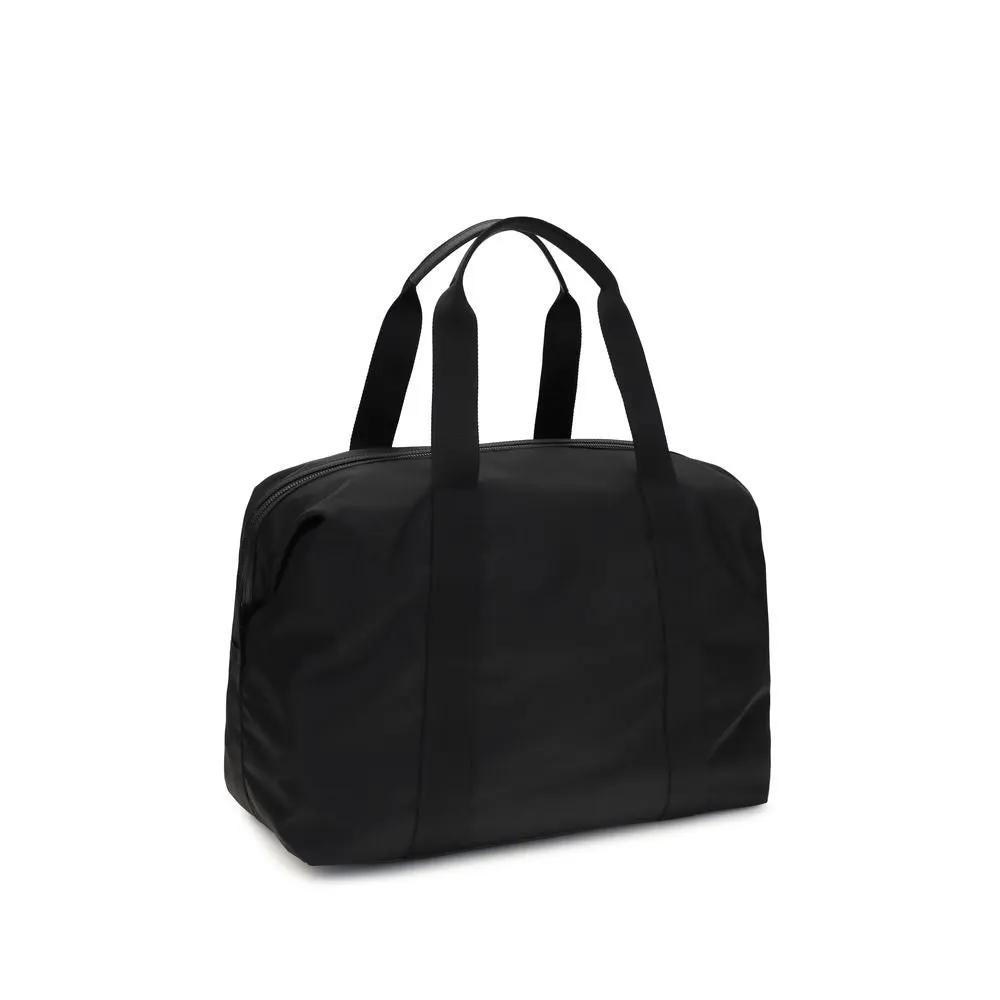 Sac de voyage noir cuir Prada – Prada bagage luxe
